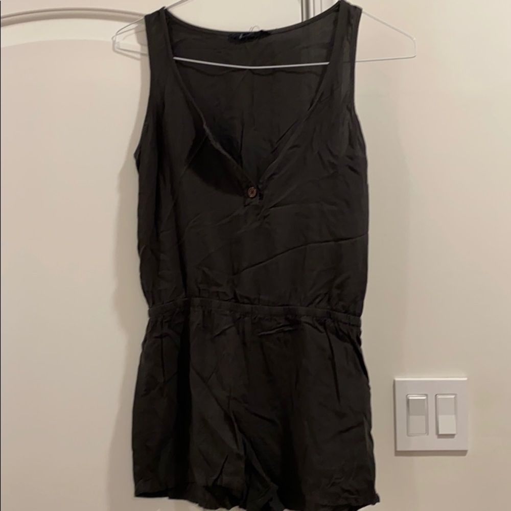 Forever 21 Small Olive Green Romper